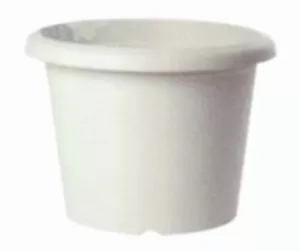 VASO CILINDRICO BEIGE TERRAE PLASTECNIC