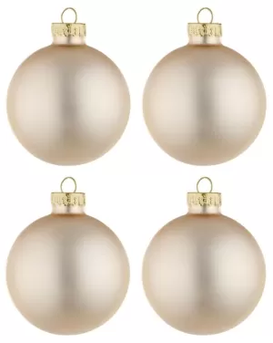 SET 4 PALLE VT NATALE CHAMPAGNE OPACO 80 0914100 BIZZOTTO