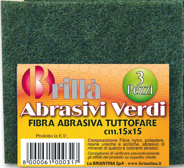 Tris abrasivi verdi abro0031a briancasa