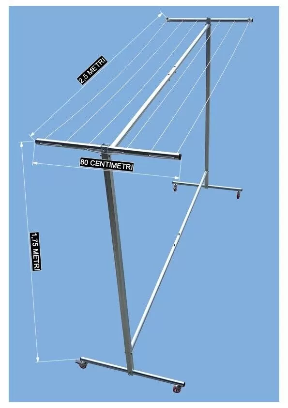 Stendibiancheria stendi con ruote
