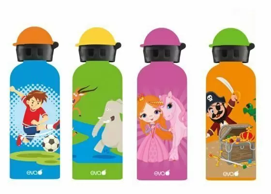 Borraccia termica alluminio bambini 400ml eva collection