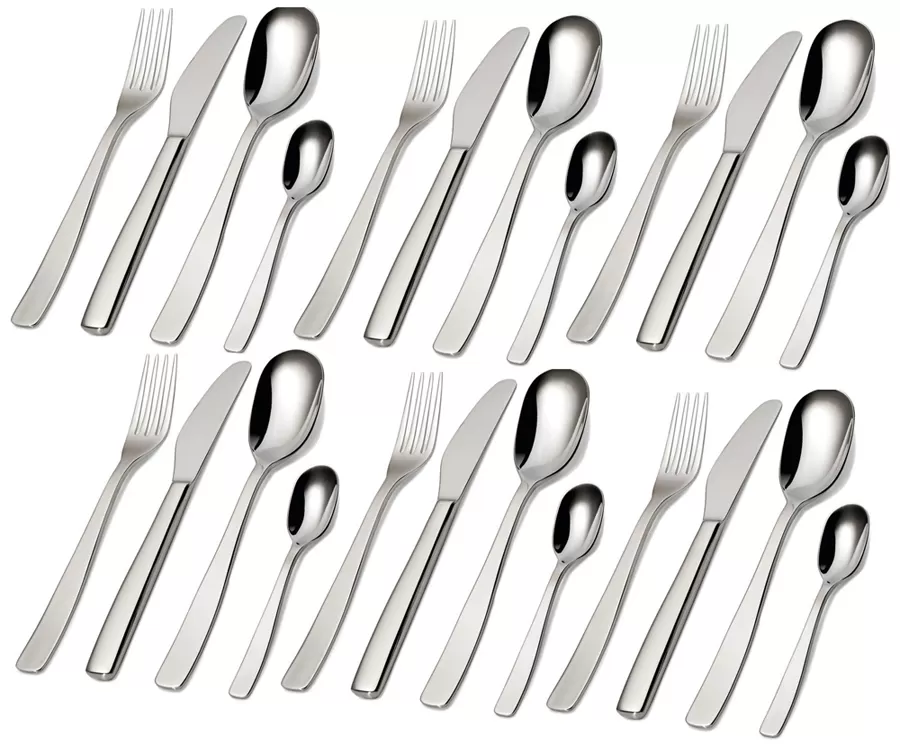 Servizio 24 posate knifeforkspoon ajm22s24m alessi