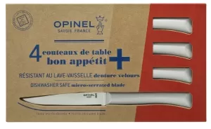 CONFEZIONE 4 COLTELLI NAUGE OPINEL