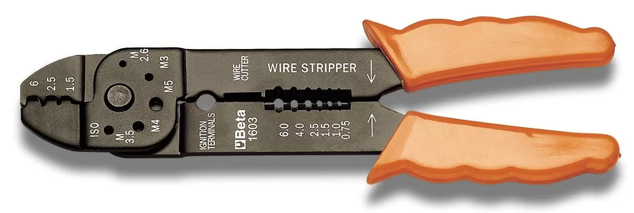 Pinza per capicorda non isolati 1603 beta