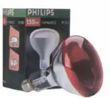 Lampada a infrarossi 150w 00044/10 philips